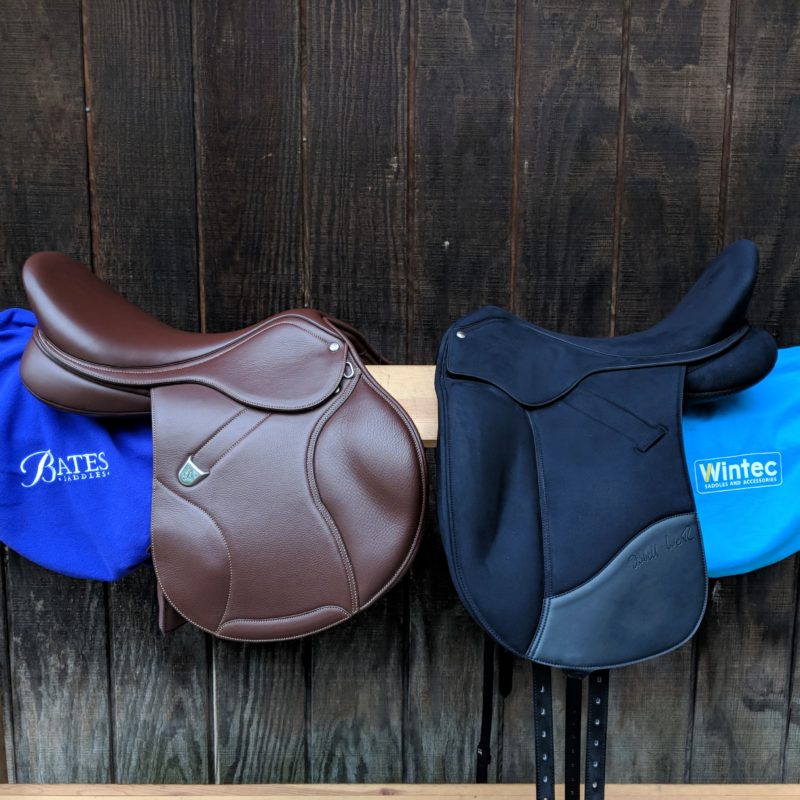 Interchangeable gullet saddles