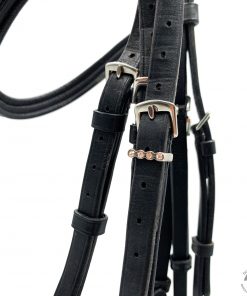Collegiate Snaffle Bridle 0192 Buckles